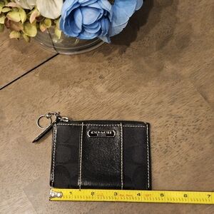 Coach Black Card Holder